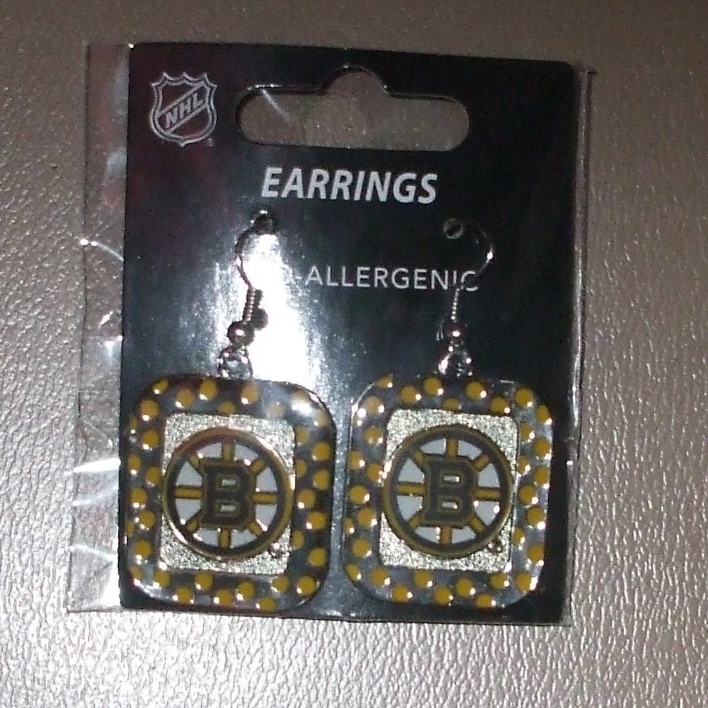 Boston Bruins Earrings